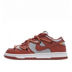 Nike  Off-White x Dunk Low 'University Red'
  CT0856 600