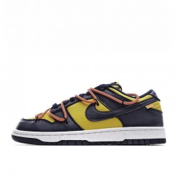 Nike  Off-White x Dunk Low 'University Gold'
  CT0856 700
