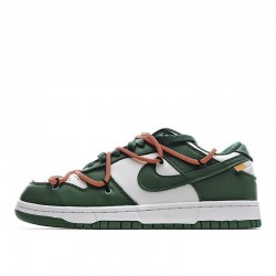Nike  Off-White x Dunk Low 'Pine Green'
  CT0856 100