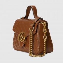 GG Marmont mini top handle bag 583571 0OLFT 2535