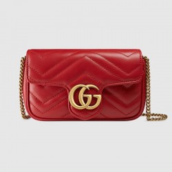 GG Marmont matelassé leather super mini bag 476433 DTDCT 6433