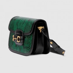 Online Exclusive Gucci Horsebit 1955 python shoulder bag 602204 LU3RG 3189