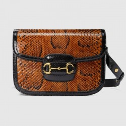Gucci Horsebit 1955 python shoulder bag 602204 LU3HG 2890