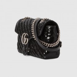 GG Marmont small sequin shoulder bag 443497 9SYWP 1000