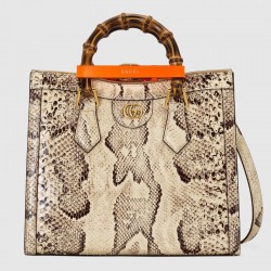 Gucci Diana small python tote bag  660195 LU3ZT 9561