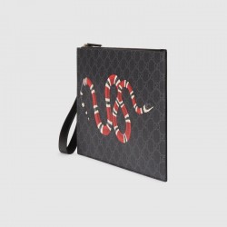 Gucci Bestiary pouch with Kingsnake 473904 GZN1N 1058