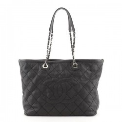 CC Daily Shopping Tote Quilted Caviar Small [CC-DSTQCS-230]