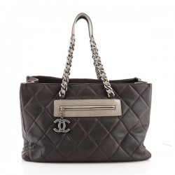 Coco Casual Tote Quilted Caviar Large [CC-TQCL-70]