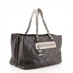 Coco Casual Tote Quilted Caviar Large [CC-TQCL-70]