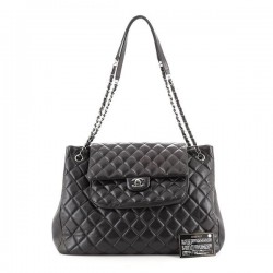 Classic Flap Shopping Tote Quilted Lambskin Large [CC-CFSTQLL-82]