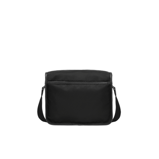 Nylon and Saffiano Leather Bag with Strap [PR-NSLBS-1030404]