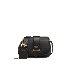 Leather and Saffiano shoulder bag [PR-LS-1030538]