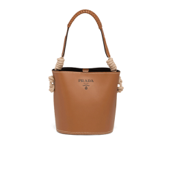 Leather Prada Tambour Bucket Bag [PR-LPTBB-1030484]
