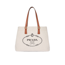Linen Blend and Leather Tote [PR-LBLT-1030621]