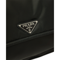 Medium padded nylon shoulder bag [PR-M-1030291]