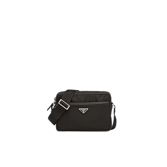 Nylon and Saffiano Leather Bag with Strap [PR-NSLBS-1030059]