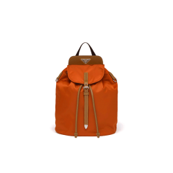 Nylon and Saffiano leather backpack [PR-NS-1030306]
