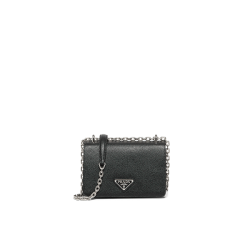 Nylon and Saffiano Leather Shoulder Bag [PR-NSLSB-1030189]