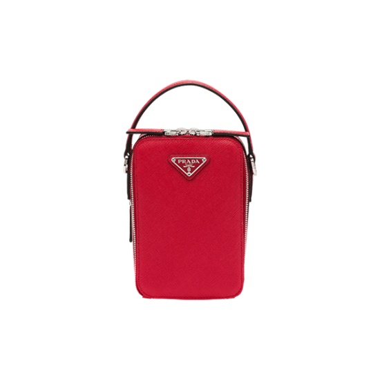 Prada Brique Saffiano Leather Cross-Body Bag [PR-PBSLCBB-1030377]