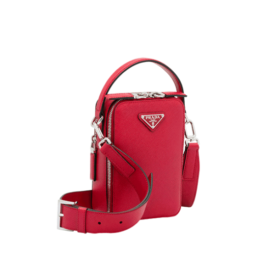 Prada Brique Saffiano Leather Cross-Body Bag [PR-PBSLCBB-1030377]
