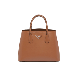 Prada Double medium leather handbag [PR-PD-1030240]