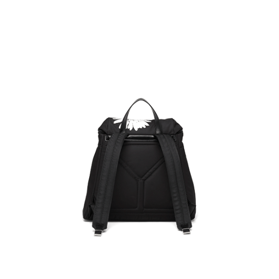 Prada Signaux printed nylon backpack [PR-PS-1030666]