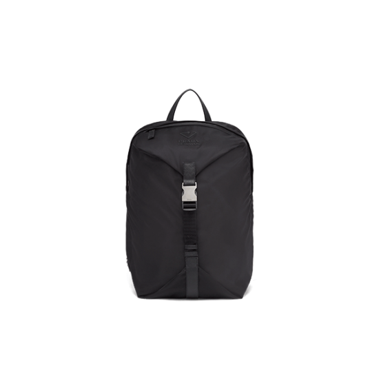 Re-Nylon and Saffiano leather backpack [PR-RNS-1030040]