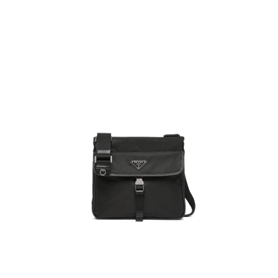 Re-Nylon and Saffiano leather shoulder bag [PR-RNS-1030372]