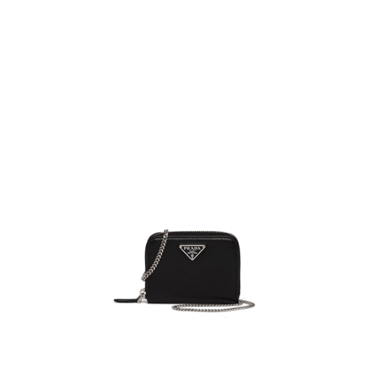 Saffiano leather card holder [PR-S-1030452]