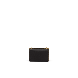 Saffiano leather card holder with shoulder strap [PR-S-1030171]